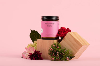 Fontana Wildflower Citrus Beeswax & Essential Oil Jar Candle