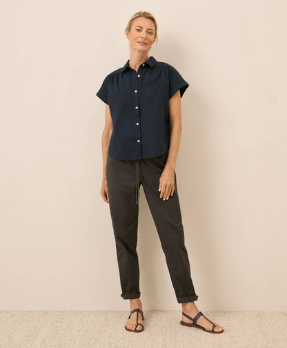 Pact Women's All Day Organic Poplin Easy Shirt