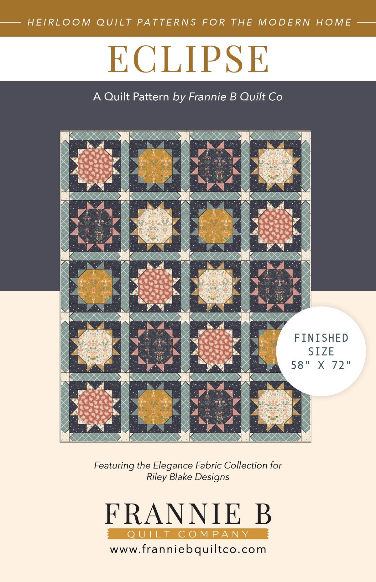 Eclipse Quilt Pattern