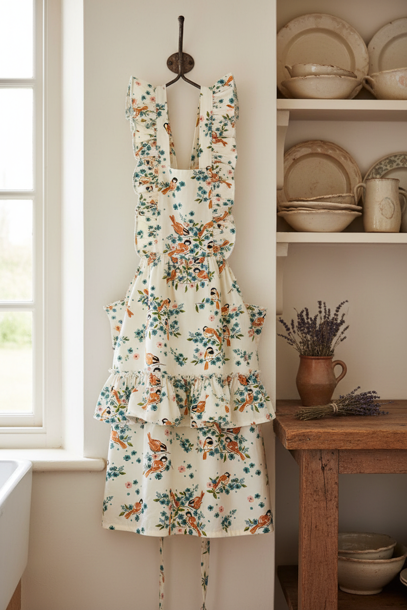 Birdies Ivory Poplin - Organic Cotton 44" Wide by the Half Yard
