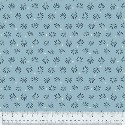 Petals Chambray Poplin Fabric — OEKO-TEX Certified | Windham Fabrics | By the Half Yard