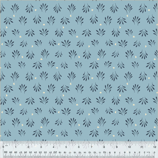 Petals Chambray Poplin Fabric — OEKO-TEX Certified | Windham Fabrics | By the Half Yard
