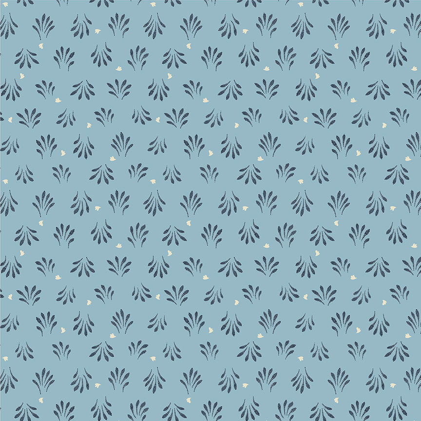 Petals Chambray Poplin Fabric — OEKO-TEX Certified | Windham Fabrics | By the Half Yard