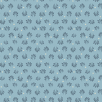 Petals Chambray Poplin Fabric — OEKO-TEX Certified | Windham Fabrics | By the Half Yard