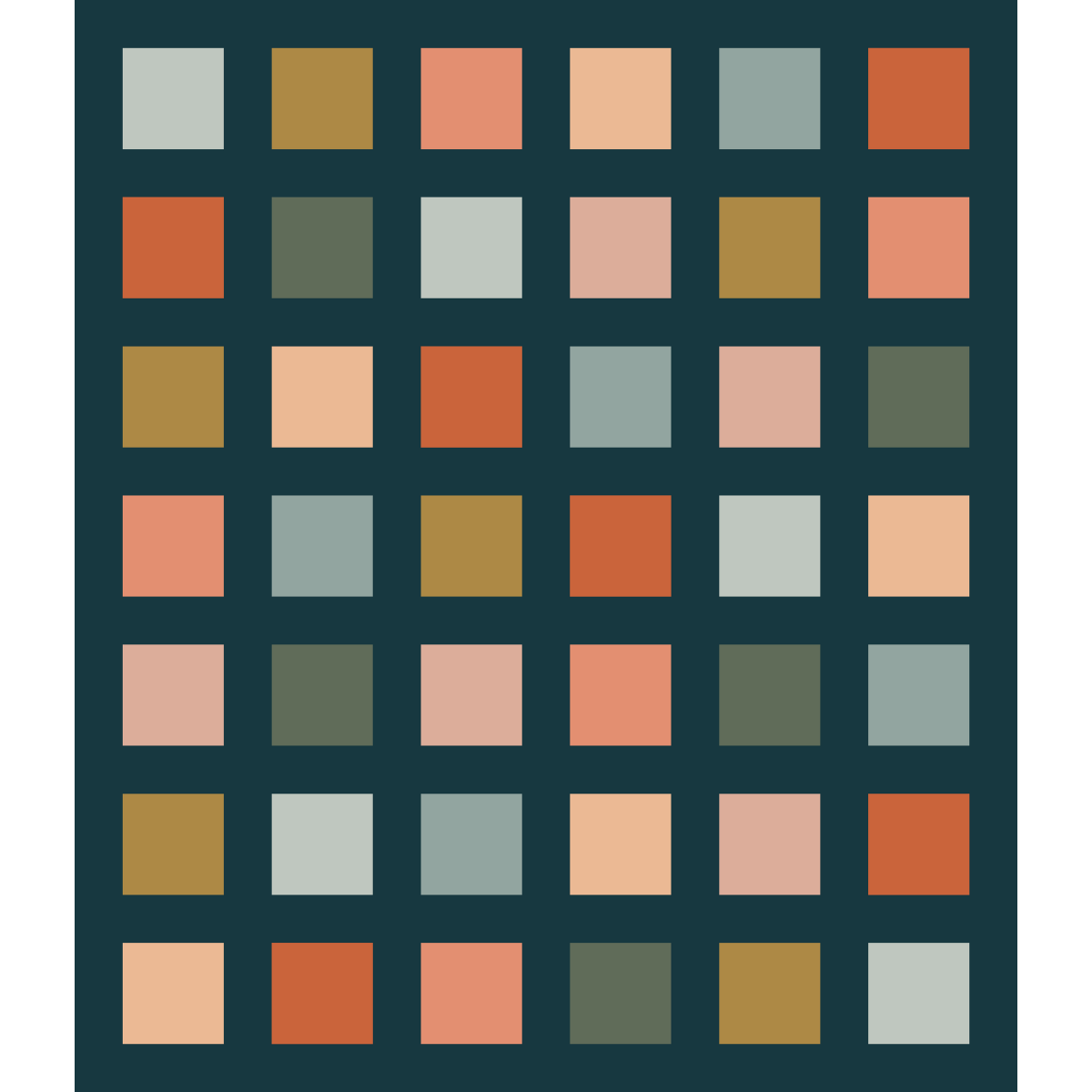 Simple Sashing Quilt Pattern by Hailey Stitches