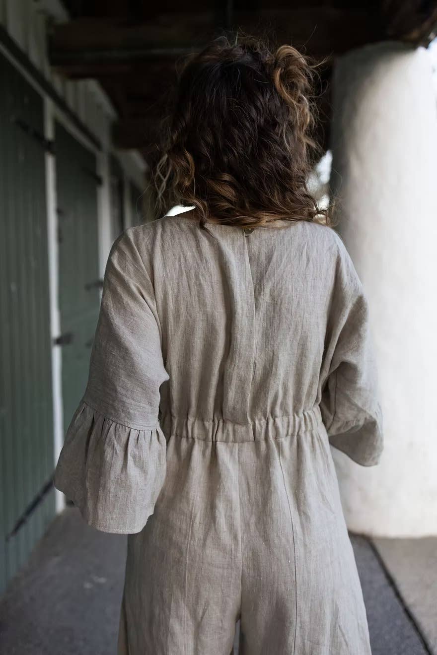 Sanctuary Jumpsuit Sewing Pattern | Charlie Darwin Textiles