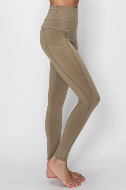Organic Cotton High-Waist Pocket Leggings – ROOTEASE