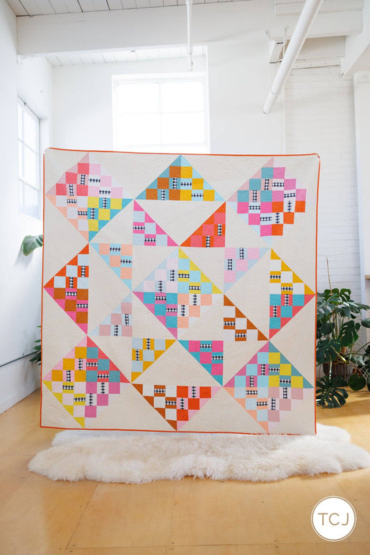 Plot Twist Quilt Pattern — Printed | Then Came June | Intermediate