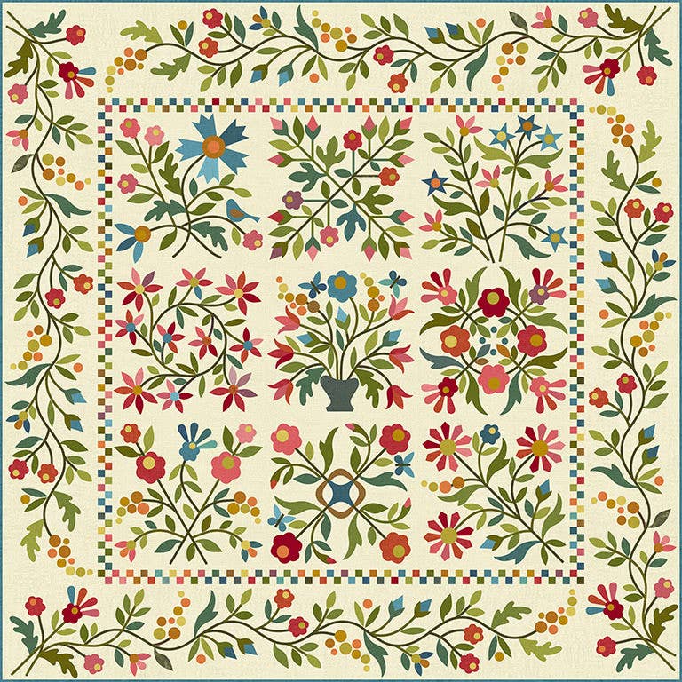 Spring Bouquet Quilt Pattern
