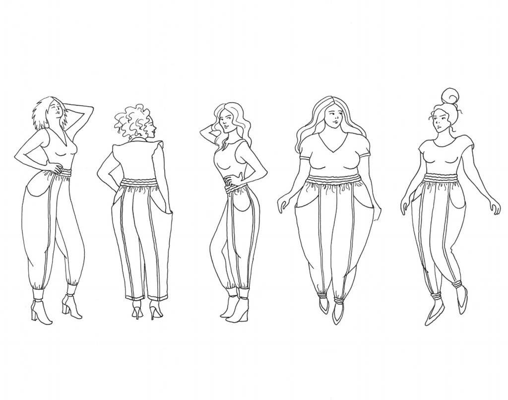 Arenite Pants Sewing Pattern