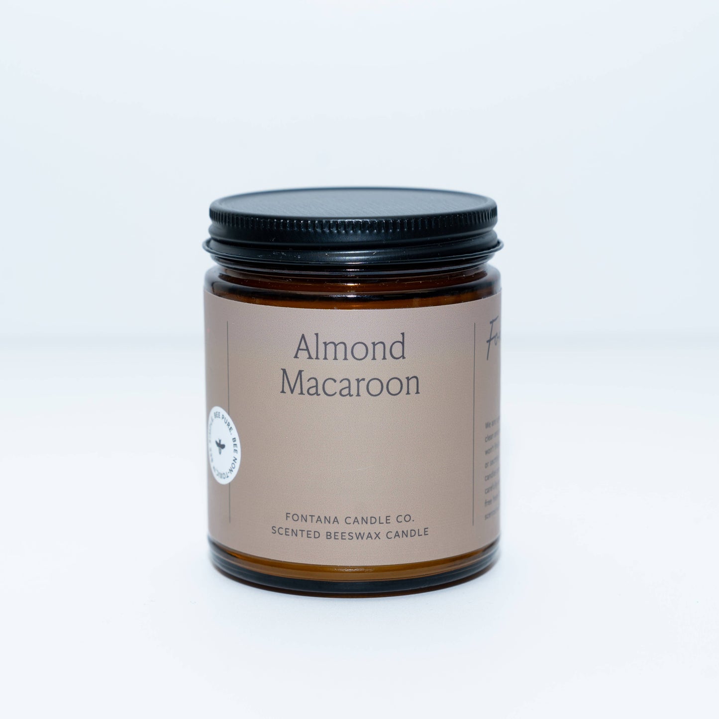 Non-Toxic Almond Macaroon Essential Oil Candle