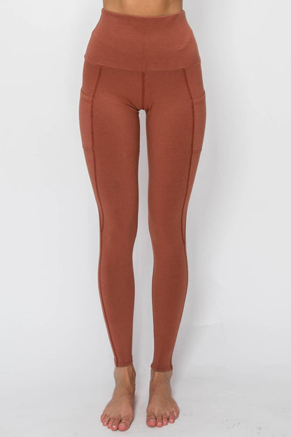 Organic Cotton High-Waist Pocket Leggings – ROOTEASE