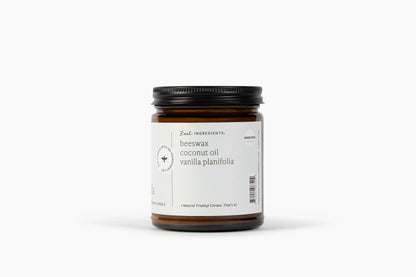 Fontana Pure Vanilla Beeswax Jar Candle