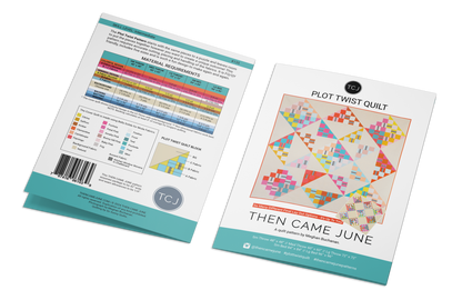Plot Twist Quilt Pattern — Printed | Then Came June | Intermediate