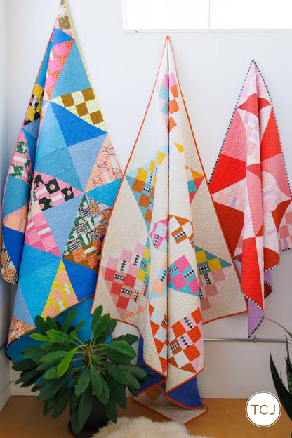 Plot Twist Quilt Pattern — Printed | Then Came June | Intermediate