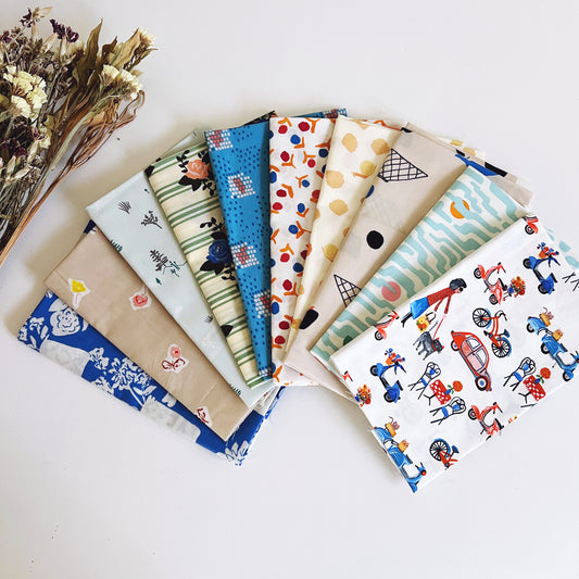 Farmer's Market Organic Poplin Fat Quarter Bundle
