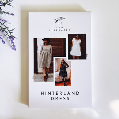 Patrón de papel para coser vestidos Hinterland