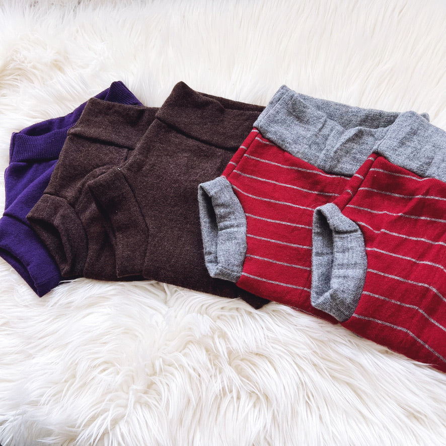 Merino Wool Diaper Covers | Wool Soakers | Woolies