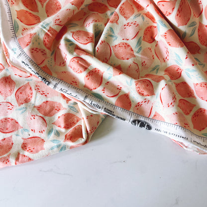 Strawberry Lemonade Interlock Knit