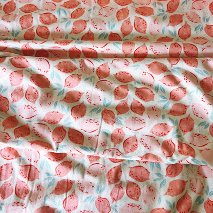 Strawberry Lemonade Interlock Knit