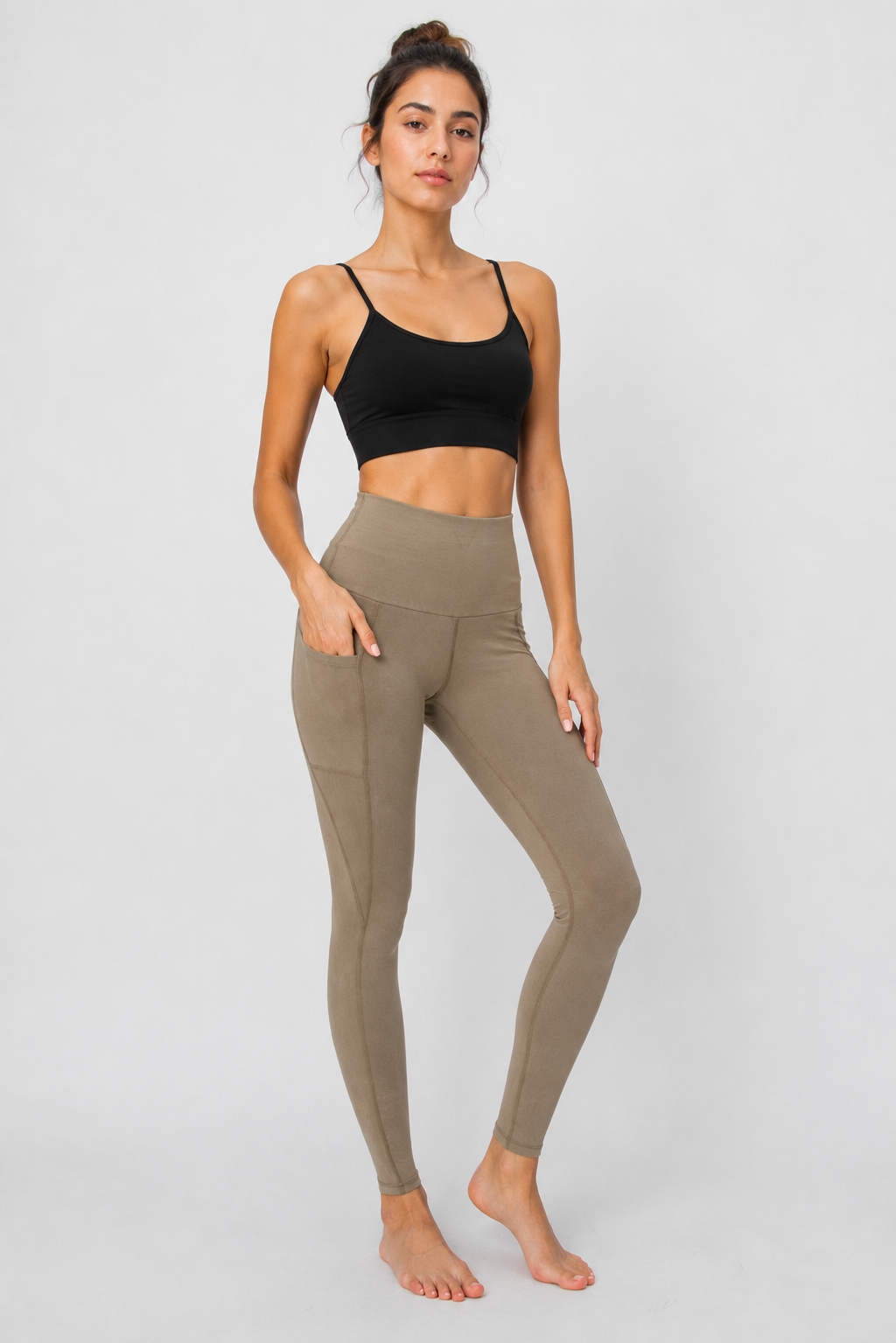 Organic Cotton High-Waist Pocket Leggings – ROOTEASE