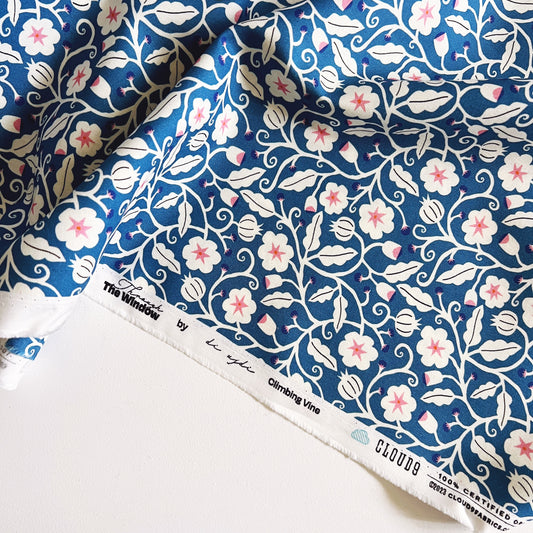 Climbing Vine Organic Poplin