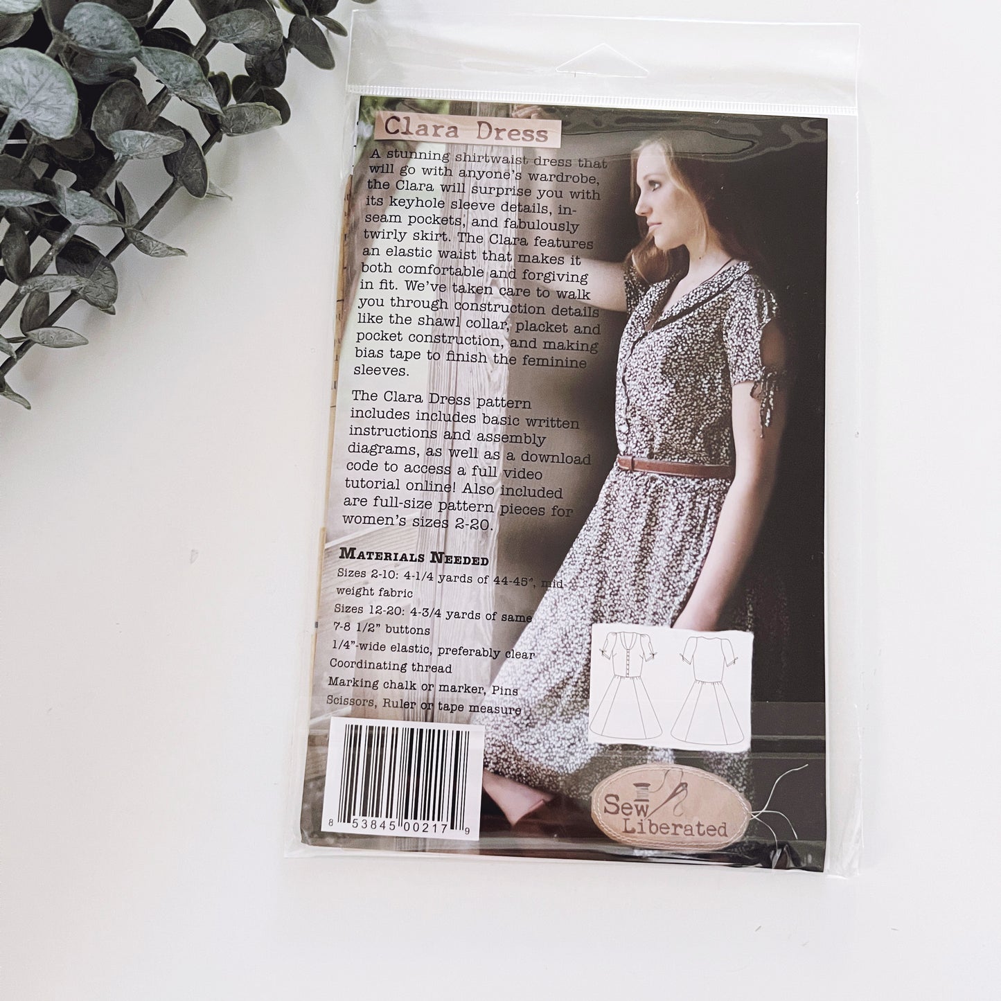 The Clara Dress Sewing Pattern