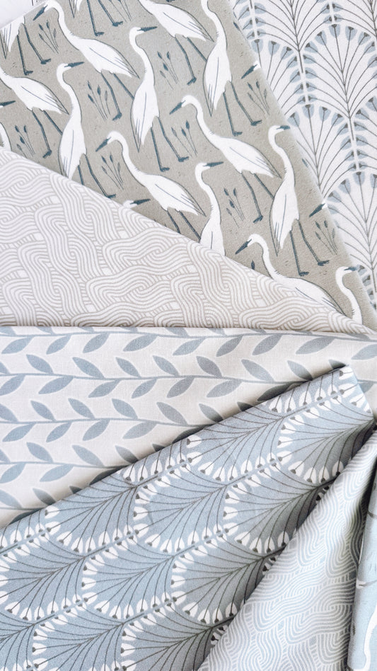 Timothy Blue Organic Poplin