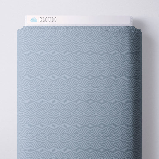 Timothy Blue Organic Poplin