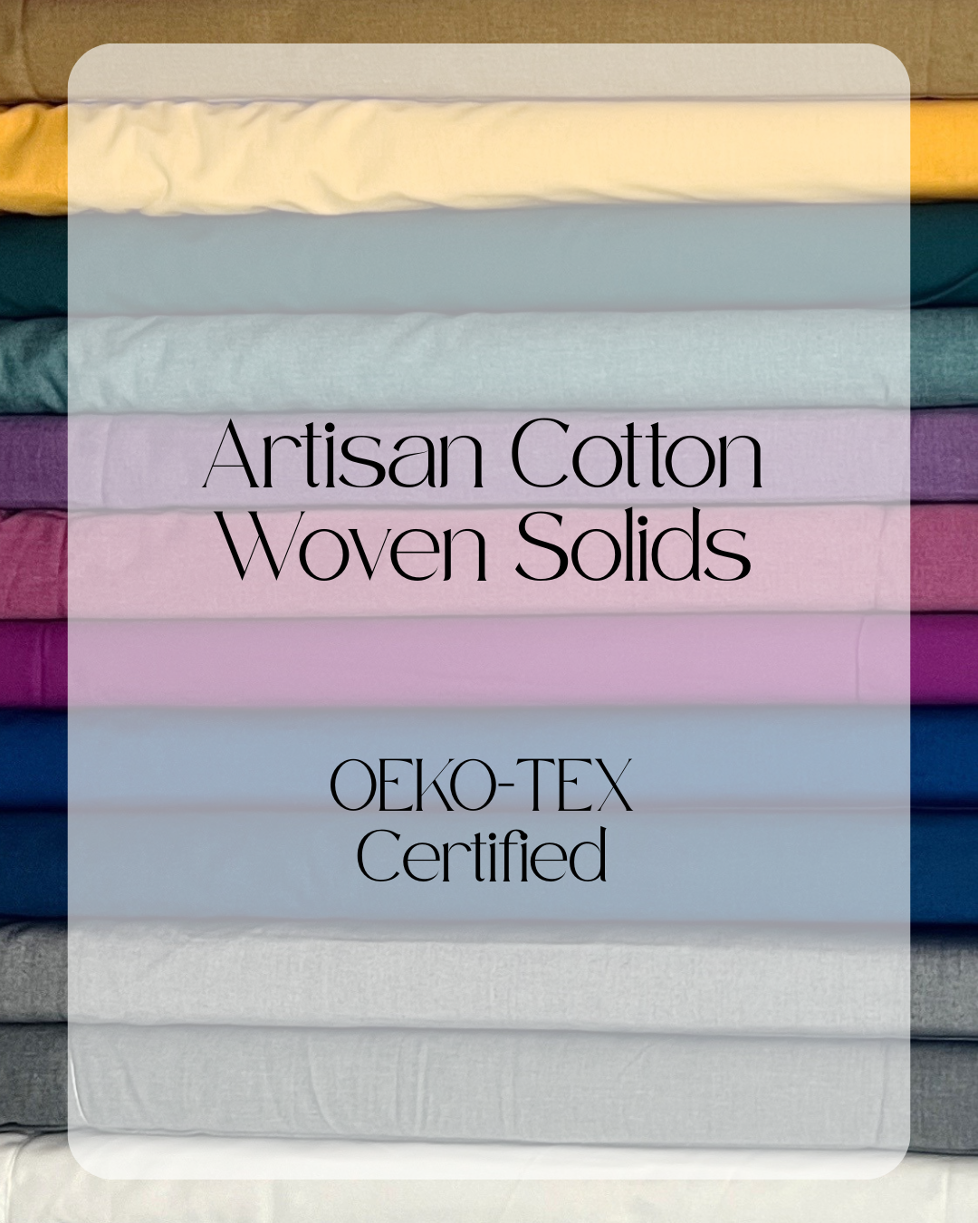 Artisan Solid Cotton - Best Seller - Windham Fabrics OEKO-TEX Certified by the Half Yard