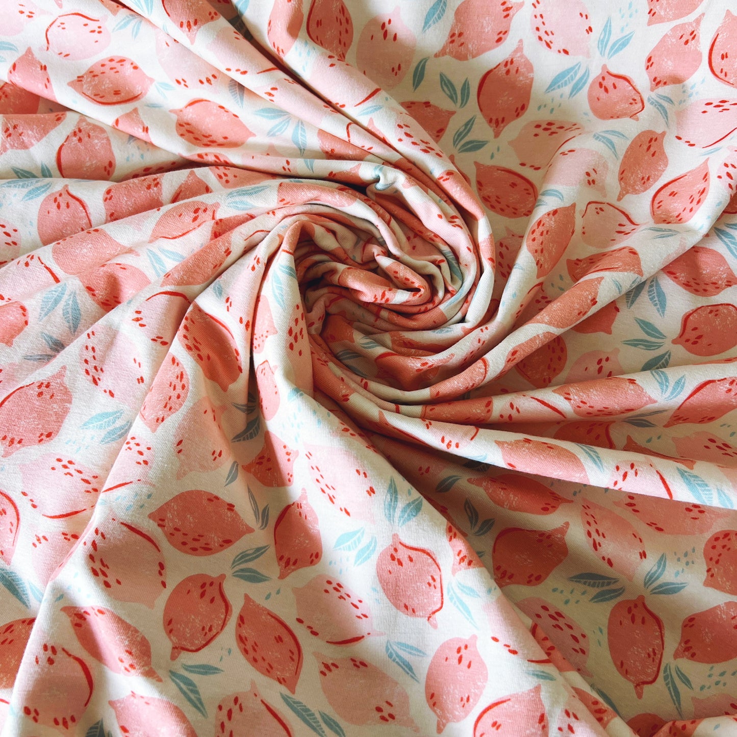 Strawberry Lemonade Interlock Knit