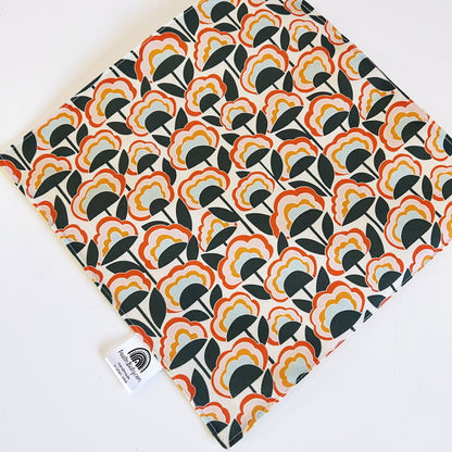 Organic Cotton Baby Crinkle Cloth Sensory Toy | Retro Blooms
