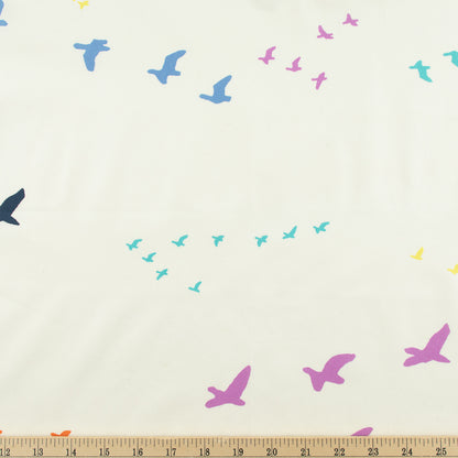 Flight Bright Multi Organic Poplin