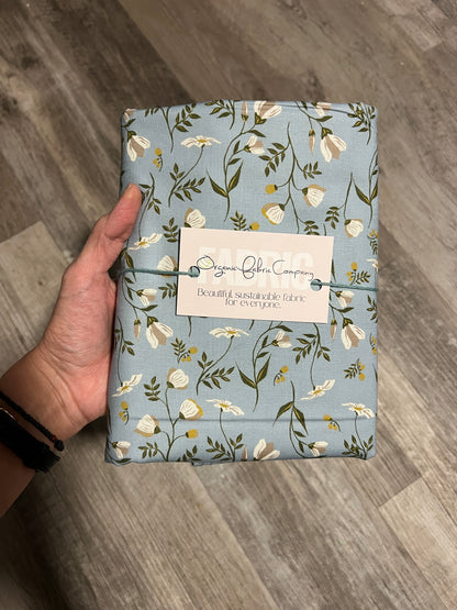 Wildflower Sky - Organic Cotton - 44" Wide by the Half Yard