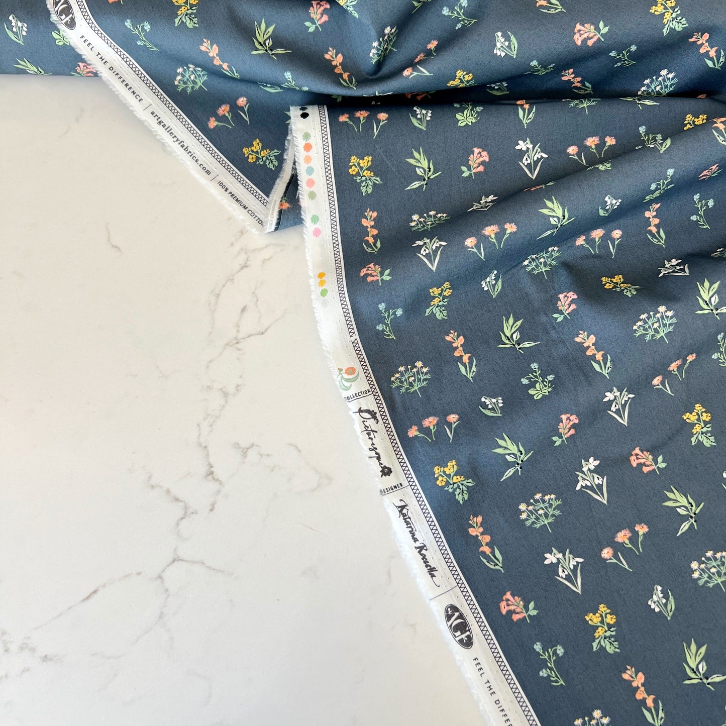 Botanical Study Soft Poplin