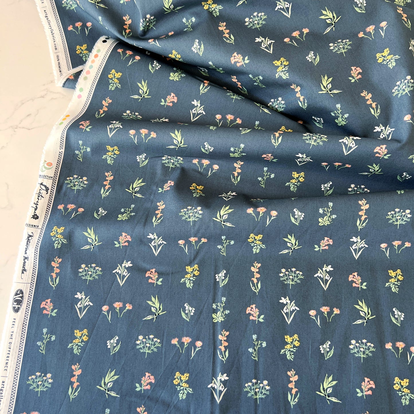 Botanical Study Soft Poplin