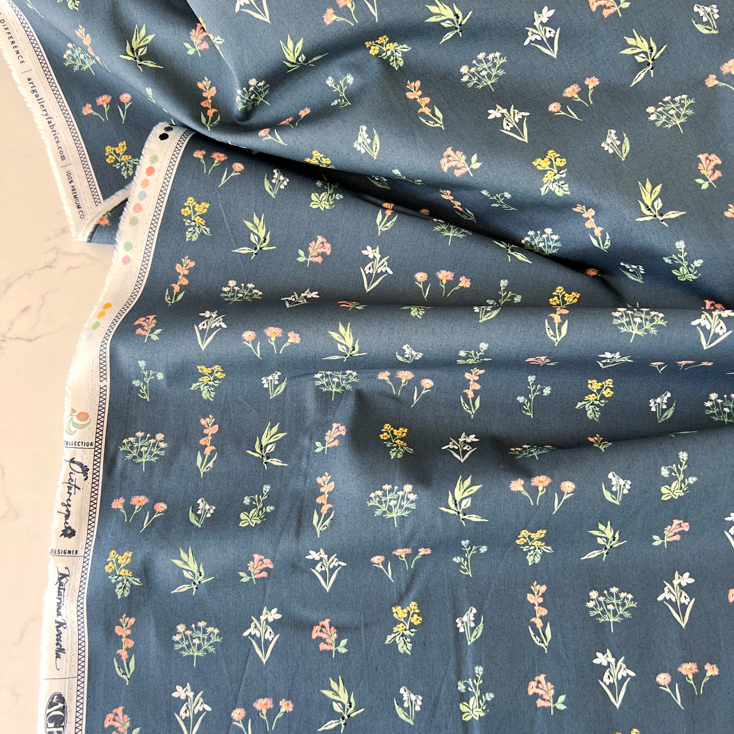 Botanical Study Soft Poplin