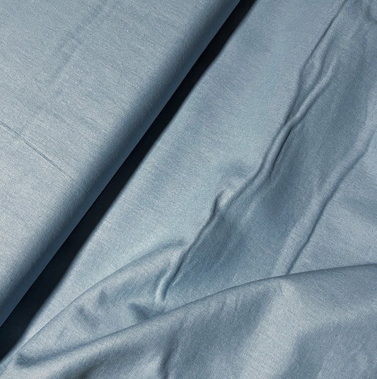 Vintage Denim Linen Cotton Blend