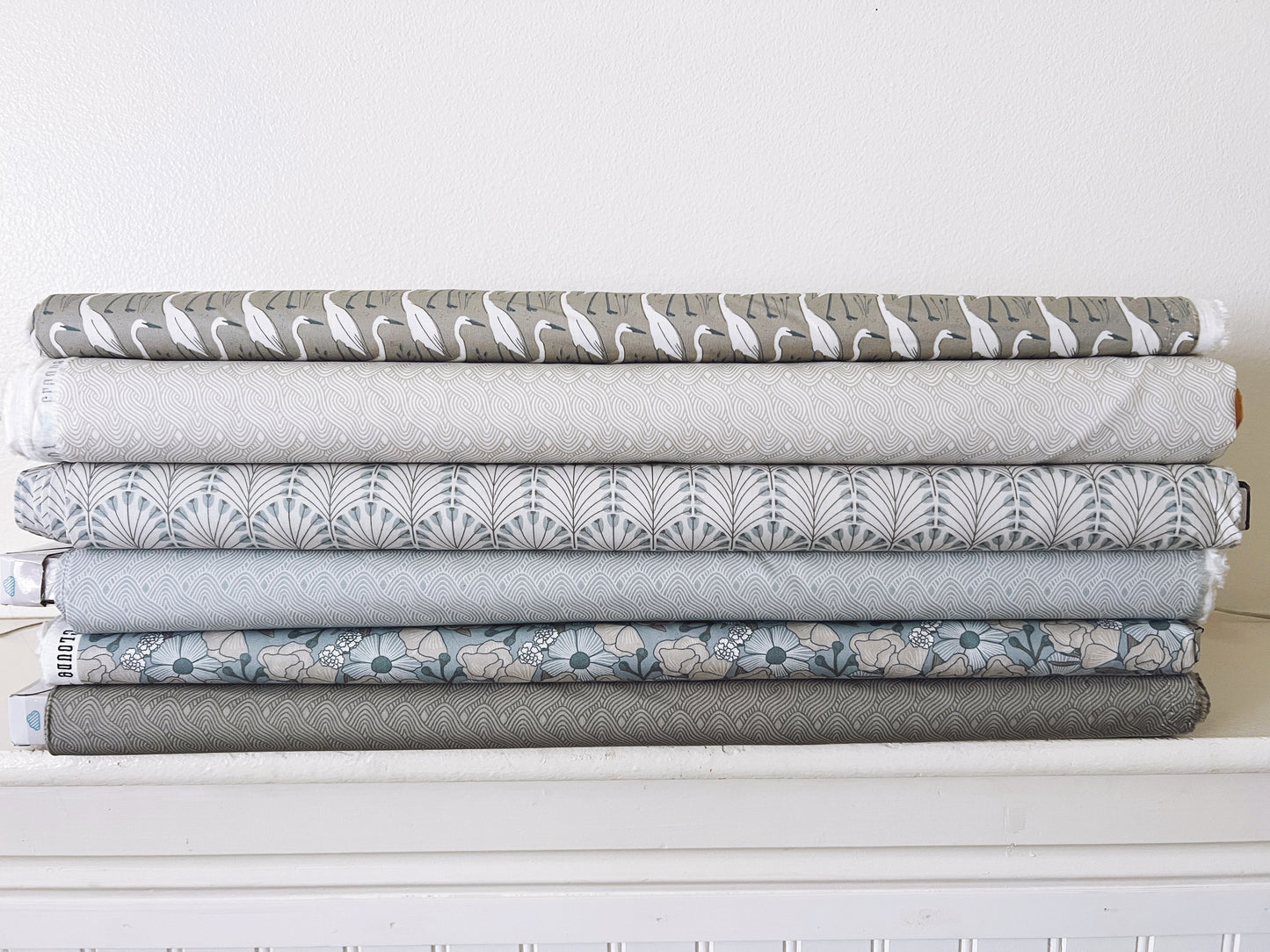 Coastal Calm Organic Poplin 6pc Bundle