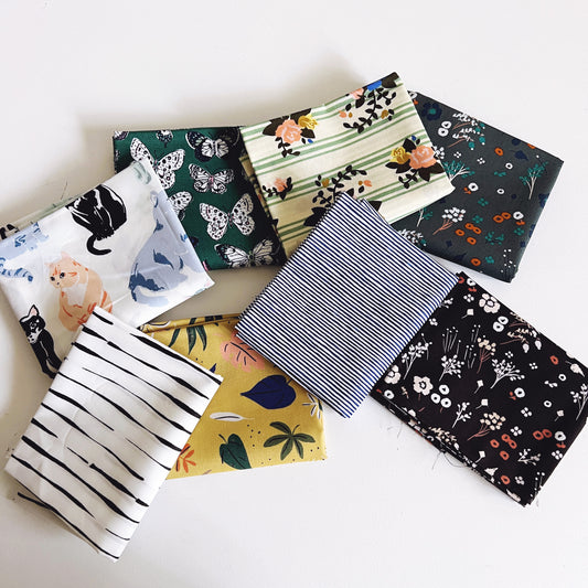 Parker’s Garden Organic Poplin Fat Quarter Bundle