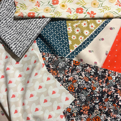 Wildflowers Curated Art Gallery Fabrics Bundle Poplin 8pc Bundle