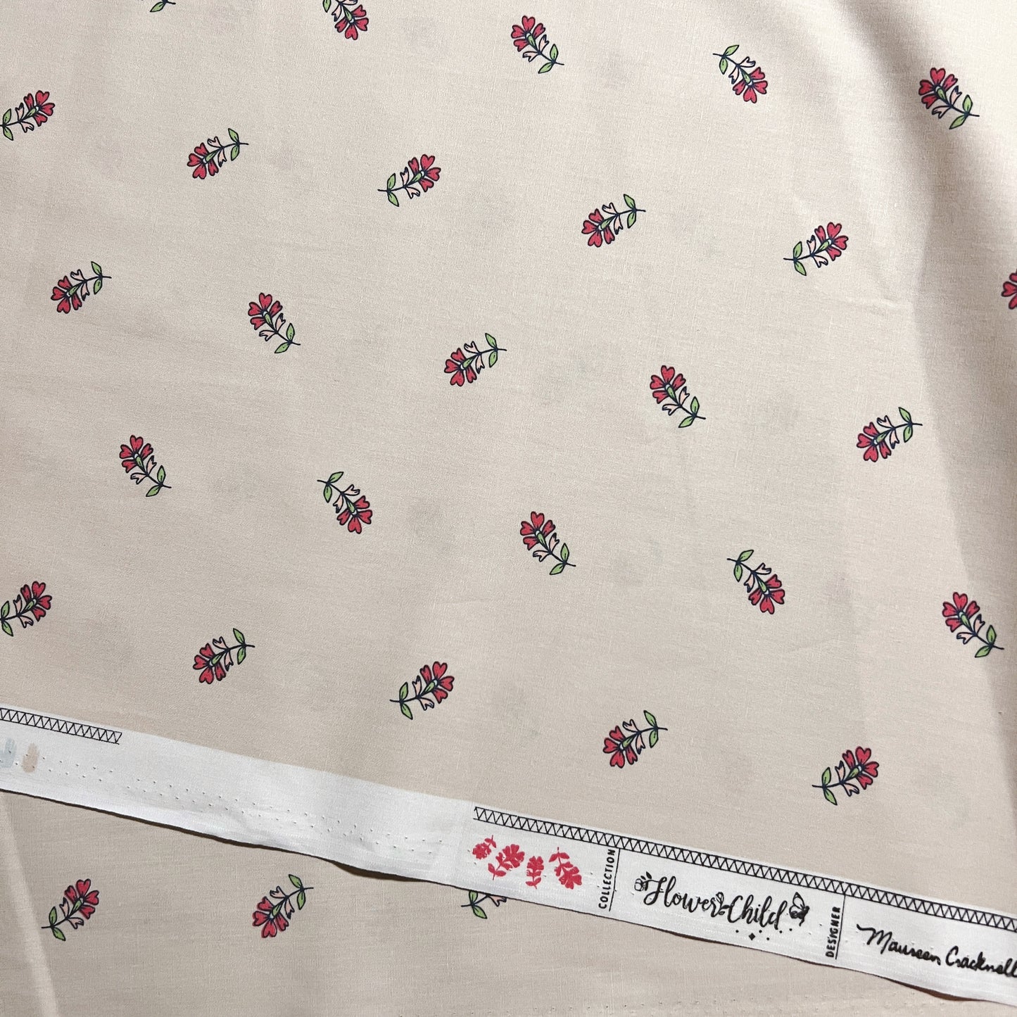 Sprinkled Petals Sun Poplin