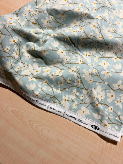 Dogwood Skylight Flannel - Art Gallery Fabrics by the Half Yard