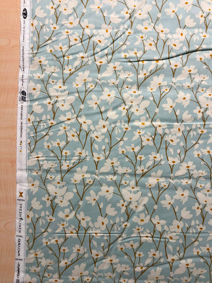 Dogwood Skylight Flannel - Art Gallery Fabrics by the Half Yard