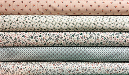 Scattered Flock | Apricot Organic Poplin
