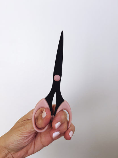 Black and Pink 7” Scissors