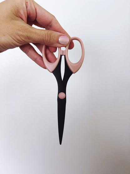 Black and Pink 7” Scissors