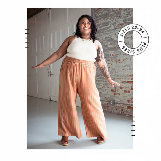 Chanterelle Pants and Shorts Paper Pattern Sizes 22-34 Sewing Pattern