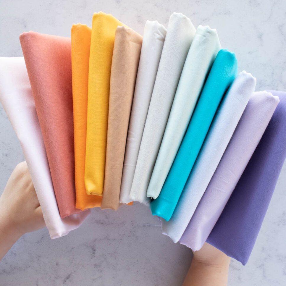 Birch Solid Sampler Organic Poplin Bundle