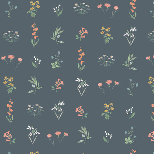 Botanical Study Soft Poplin